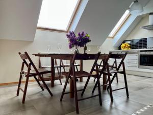 Kuchyňa alebo kuchynka v ubytovaní Apartament Hemingwaya