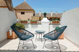 Patio alebo iná vonkajšia časť ubytovania Veoapartment Ponce León