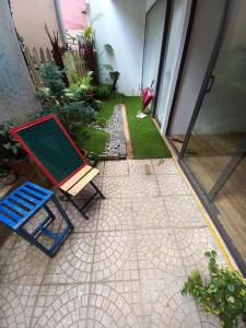 Zahrada ubytování Homestay HoLo