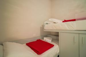 Postel nebo postele na pokoji v ubytování CASA BRIGITTE Comfort, Vista e Parcheggio