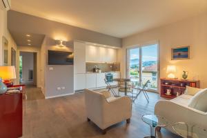 Kuchyň nebo kuchyňský kout v ubytování CASA BRIGITTE Comfort, Vista e Parcheggio