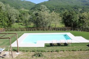 Nespecifikovaný výhled na hory nebo výhled na hory při pohledu z bed and breakfast