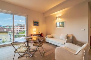 Posezení v ubytování CASA BRIGITTE Comfort, Vista e Parcheggio