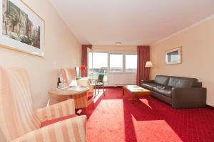 Posezení v ubytování Michels Hanseatic Hotel Norderney