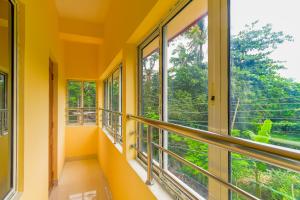 Rõdu või terrass majutusasutuses Eco Corporate Inn