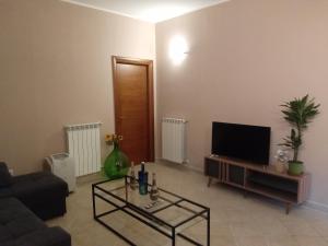TV a/nebo společenská místnost v ubytování B&B "Sara"
