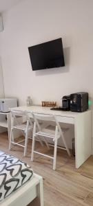 TV a/nebo společenská místnost v ubytování San Donato Policlinico BBking