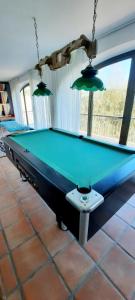 Ein Billardtisch in der Unterkunft Villa Puerto Blanco