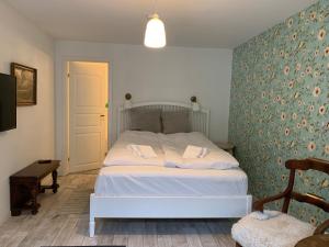 Voodi või voodid majutusasutuse Hotel Egeskoven toas