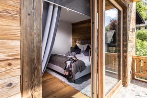 Łóżko lub łóżka w pokoju w obiekcie residenz5360