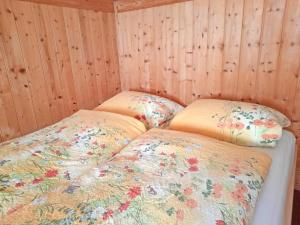 Postel nebo postele na pokoji v ubytování Ferienwohnung Spitzsteinblick