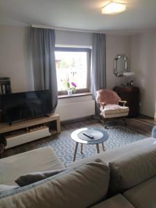 Posedenie v ubytovaní Apartament z tarasem