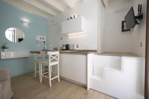 Køkken eller tekøkken på En..Suite