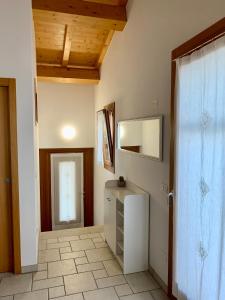 Ett badrum på Casa Al Piazzol