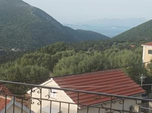 a view of the mountains from a building at TWO SEAS in Stavros +13 photos