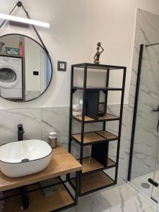 Kúpeľňa v ubytovaní Apartman Mala