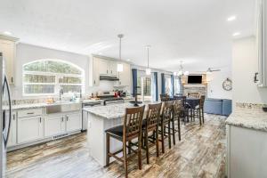 Kuchyň nebo kuchyňský kout v ubytování Leisure Lodge