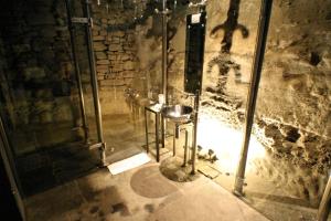 Kylpyhuone majoituspaikassa Le Case della Saracca