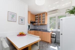 Kuchyňa alebo kuchynka v ubytovaní Apartment Andrej