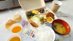 Možnosti zajtrka za goste nastanitve Toyoko Inn Fukushima eki Nishi guchi