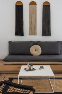 Χώρος καθιστικού στο Margaret's Unique Apartment