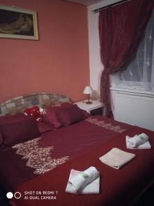 Postel nebo postele na pokoji v ubytování Penzion Kolny