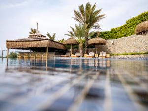 Sa'Rezya Hotel内部或周边的泳池