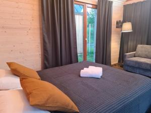 Postel nebo postele na pokoji v ubytování Tulivee Villa