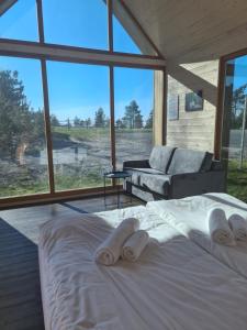 Postel nebo postele na pokoji v ubytování Tulivee Villa