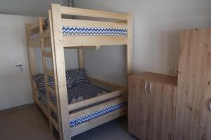Posteľ alebo postele v izbe v ubytovaní Captains beach home