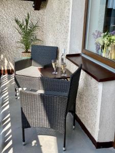 Istumisnurk majutusasutuses Apartmán U Babičky