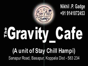 The Gravity Cafe -A Unit Of StayChillHampi的证书、奖牌、标识或其他文件
