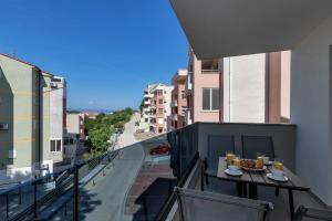 Balkón nebo terasa v ubytování Apartment M&L Makarska