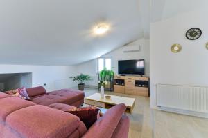 Μια τηλεόραση ή/και κέντρο ψυχαγωγίας στο Villa Solis ZadarVillas