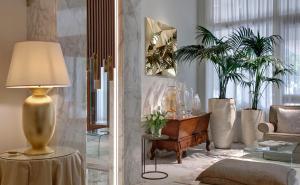 A bed or beds in a room at Terme Europa