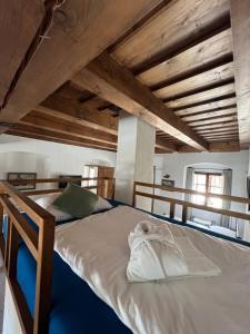 Postelja oz. postelje v sobi nastanitve Apartmány Šupina