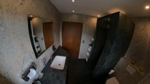 A bathroom at Ferienwohnung Stock
