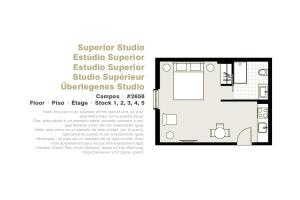 Lisbon Serviced Apartments - Campos平面图