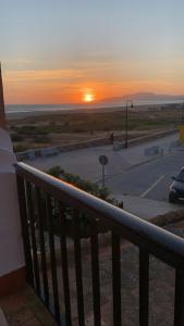 The sunrise or sunset as seen from Az apartmant or nearby