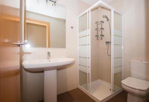 Kúpeľňa v ubytovaní Blue sea apartment + 12 fotografií