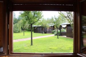 Zahrada ubytování Cabañas bungalow, El Bosque de los Sueños