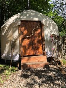 The Loveshack Lodge Balquhidder外面的花园