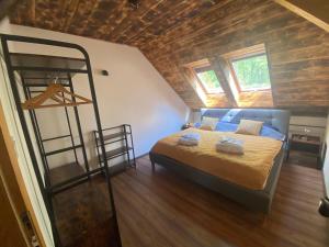 Ένα ή περισσότερα κρεβάτια σε δωμάτιο στο PARKHOUSE +44 φωτογραφίες