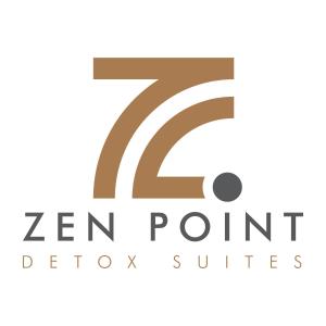 a letter zen point logo design at The Zen Point detox suites in Marathopoli