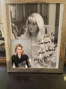 a picture of a woman in a picture frame at Salon Boyer in Épernay