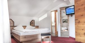 Cama o camas de una habitación en Haus Tanja