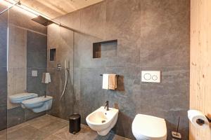 Koupelna v ubytování Ratscheinerhof App Waldruhe