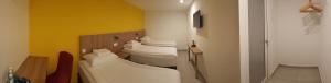 Ένα ή περισσότερα κρεβάτια σε δωμάτιο στο HOTEL ORKID PORT KLANG