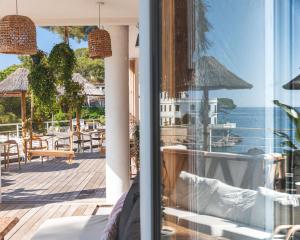 Balkón nebo terasa v ubytování Hotel de La Plage - Mahogany