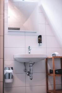 Ένα μπάνιο στο Gasthof und Hotel Roter Hirsch